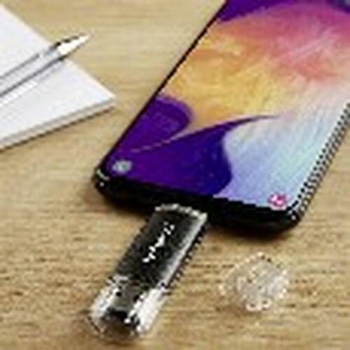 INTENSO Twist Line USB-stik 64 GB - antracit