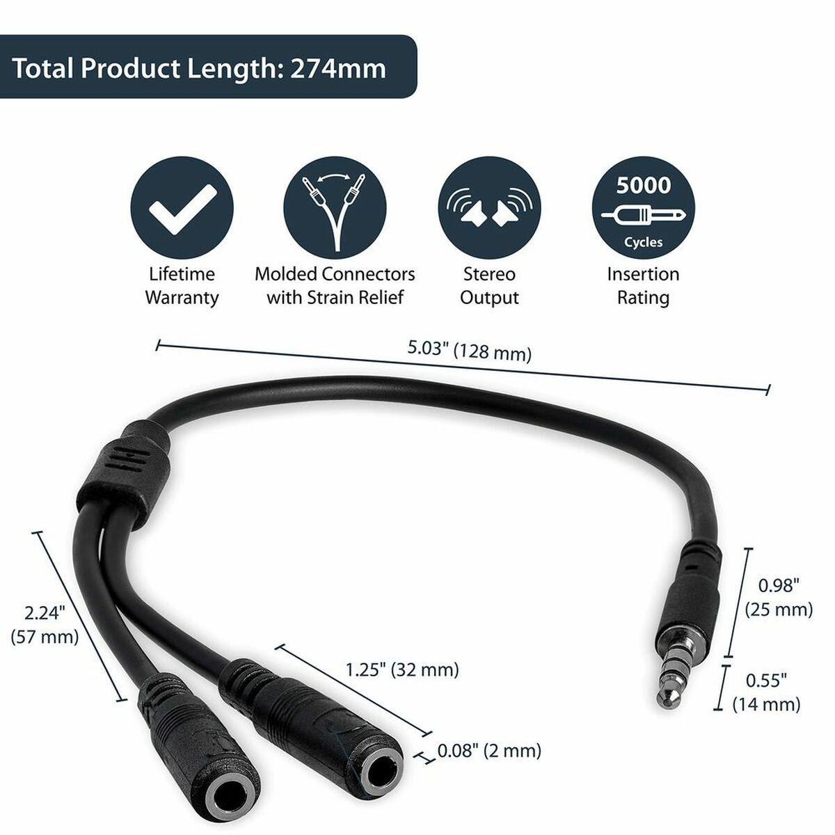 Gaming headset med mikrofon Trust 21665 - sort