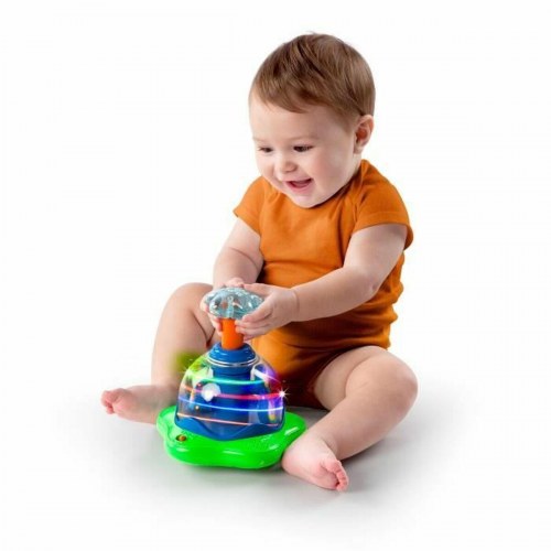Babylegetøj Bright Starts Musical Star Toy Press & Glow Spinner