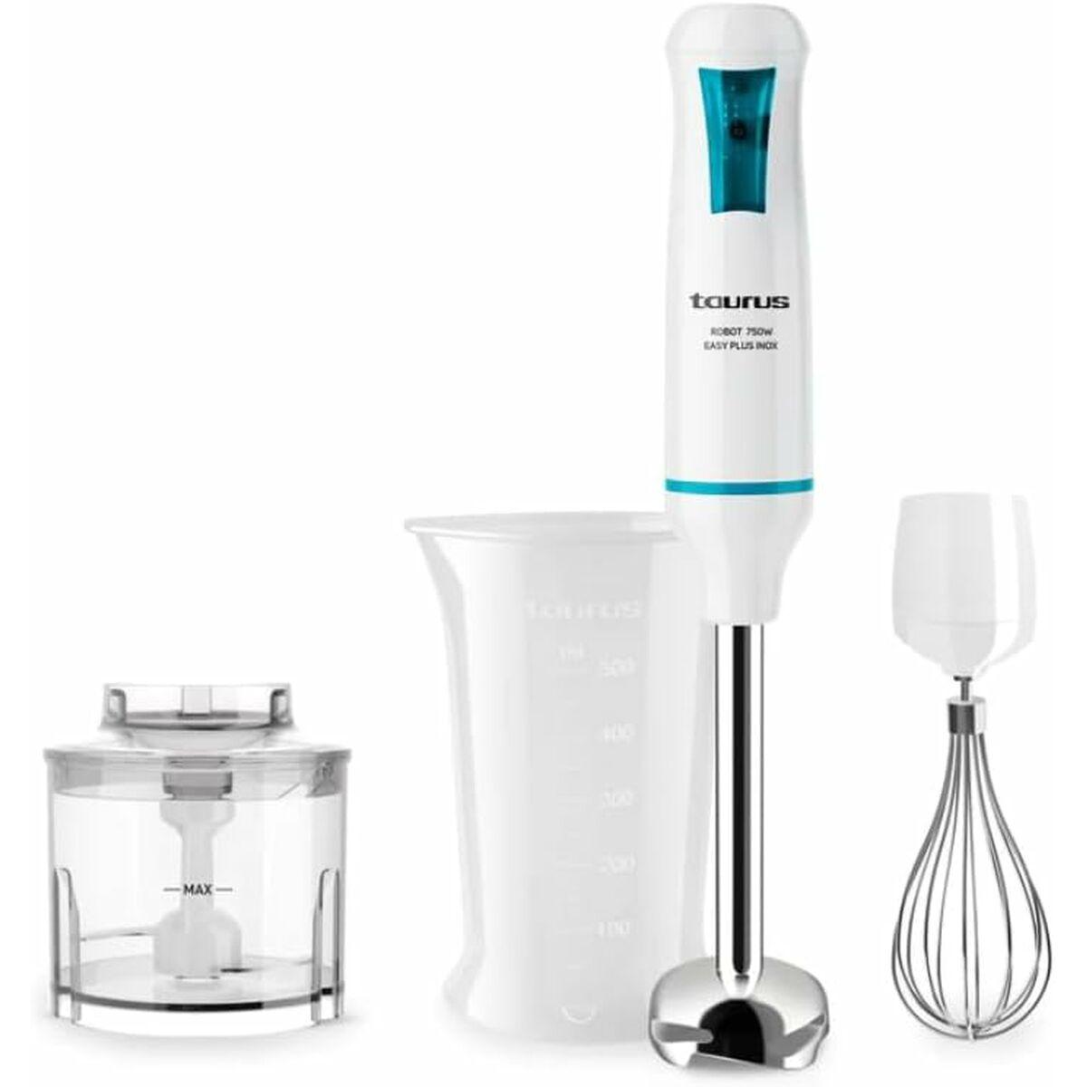 Taurus Håndblender ROBOT750 PLUS.X - Hvid, 750 W