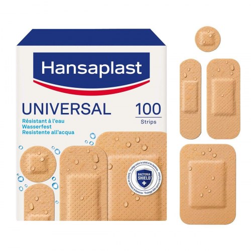 Hansaplast Universal - plastre, 100 stk.