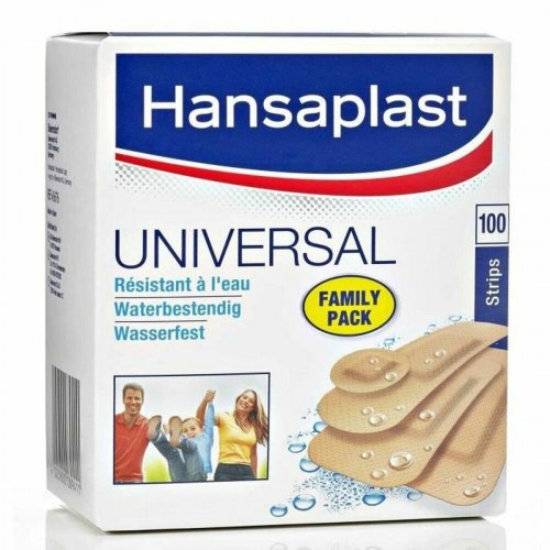 Hansaplast Universal - plastre, 100 stk.