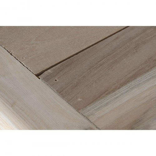 Havebord - natur teak, 133 × 65 × 105 cm