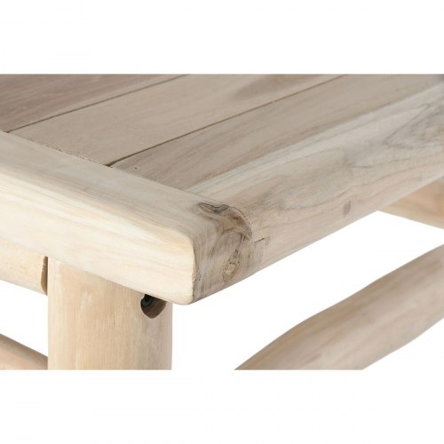 Havebord - natur teak, 133 × 65 × 105 cm