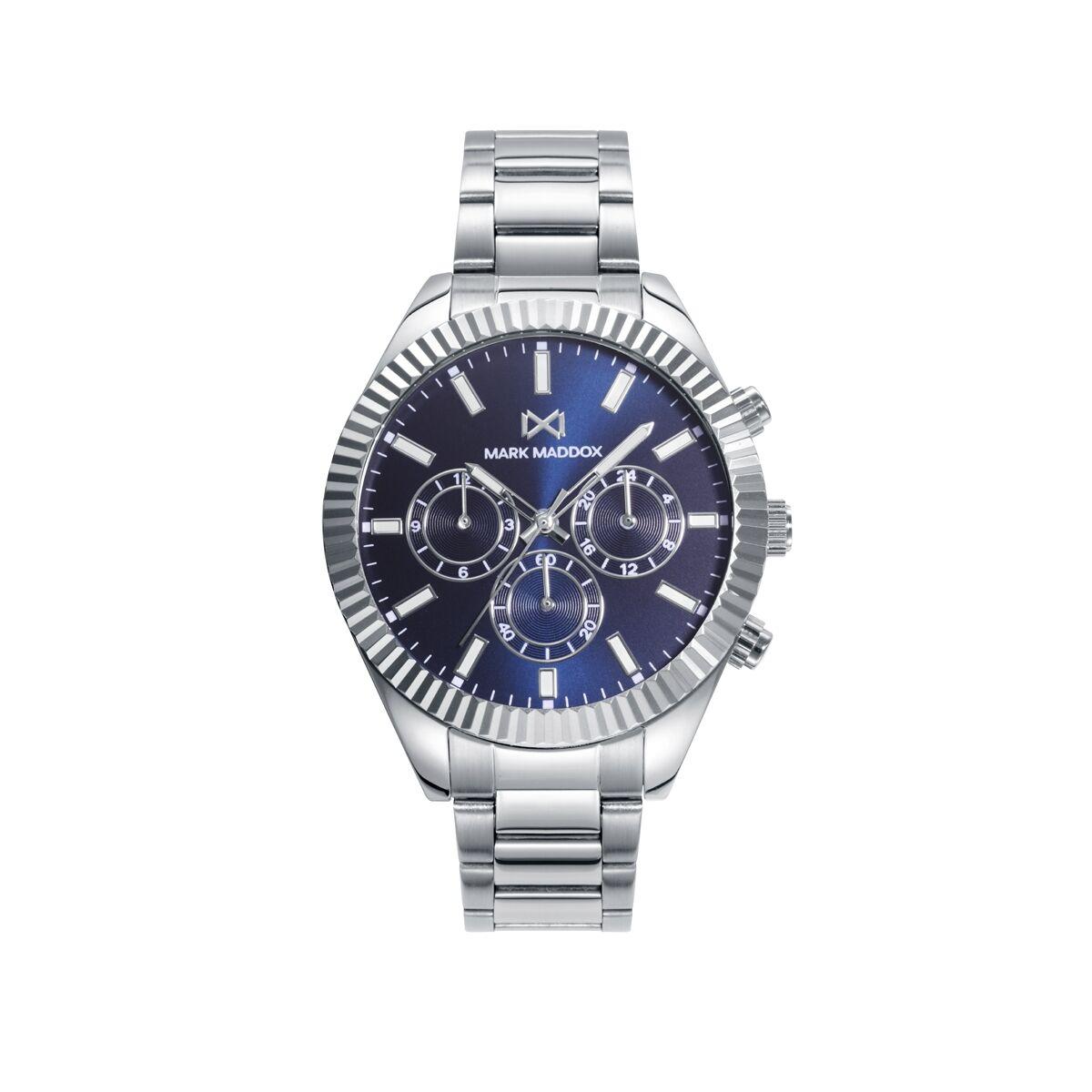 Mark Maddox herreur HM1006-37 - blå skive, Ø 41 mm