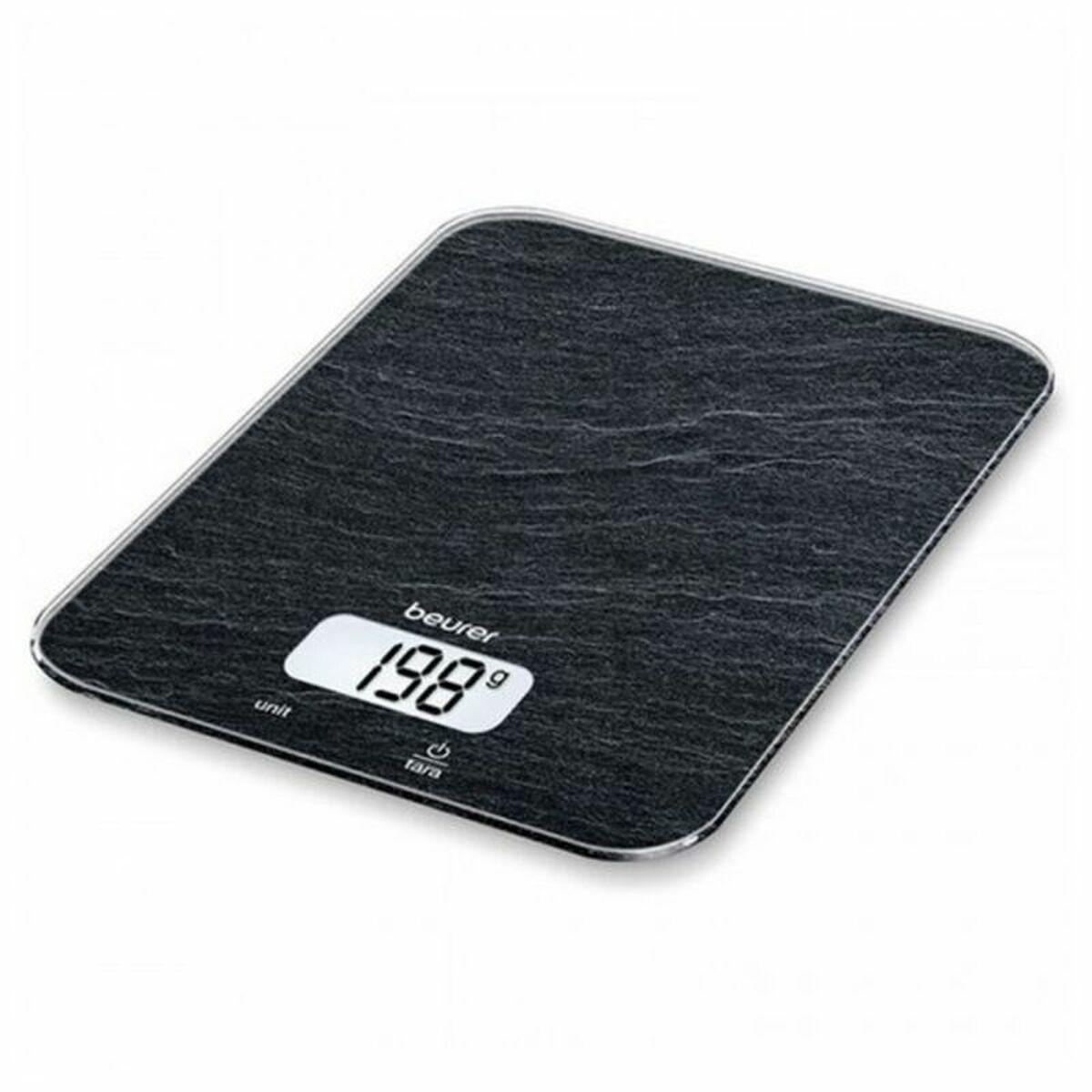 Beurer KS19 Pizarra køkkenvægt - sort, 5 kg