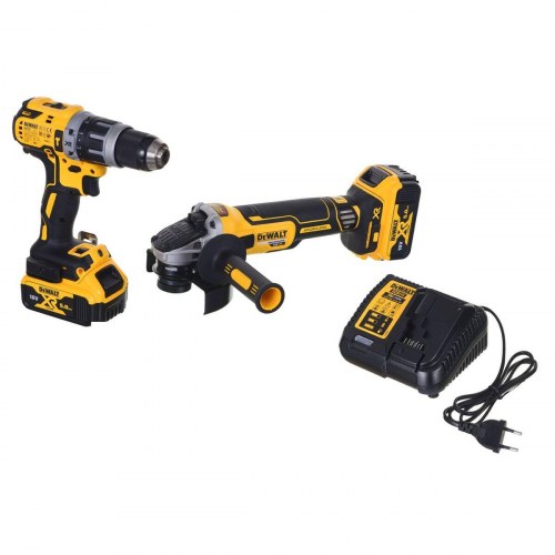 Dewalt DCK2080P2T-QW 18 V driverbor-sæt, 70 Nm