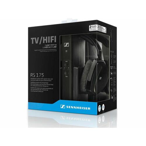 Trådløse høretelefoner Sennheiser RS 175 - sort