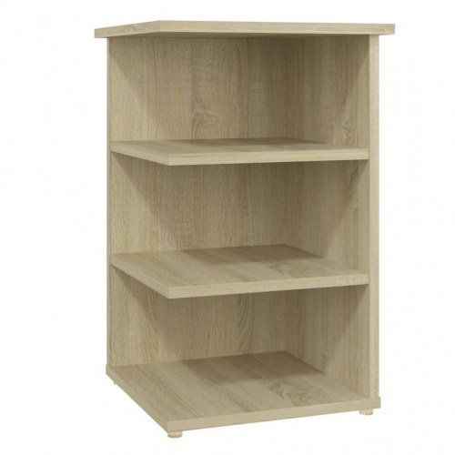 Sideskab 35×35×55 cm i konstrueret træ - sonoma-eg