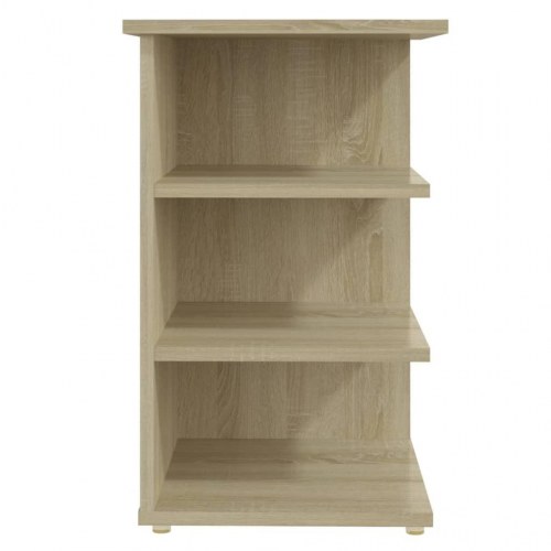 Sideskab 35×35×55 cm i konstrueret træ - sonoma-eg