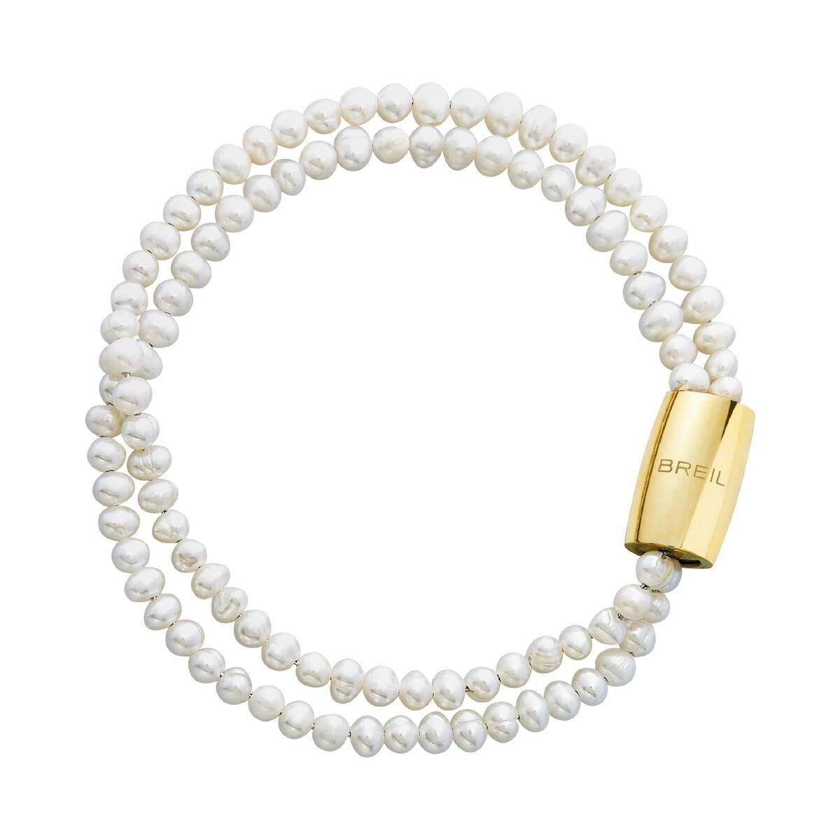 Breil armbånd til kvinder TJ3301 - elegant dobbelt perledesign
