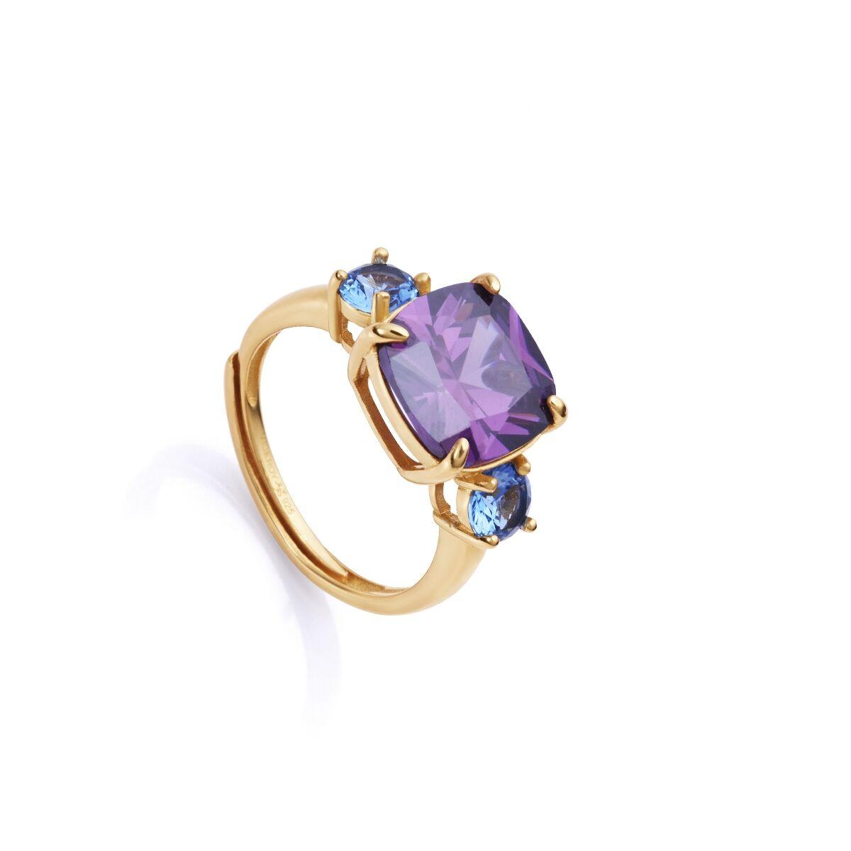 Dame-ring i sterling sølv 925 - str. 15
