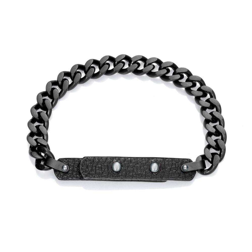 Armbånd til mænd 75194P01010 - sort kæde