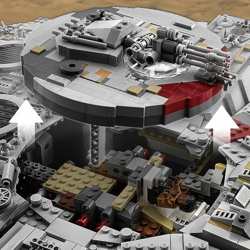 Lego Star Wars 75192 Millennium Falcon byggesæt - 7.541 dele, grå