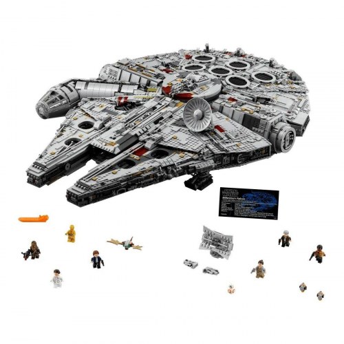 Lego Star Wars 75192 Millennium Falcon byggesæt - 7.541 dele, grå