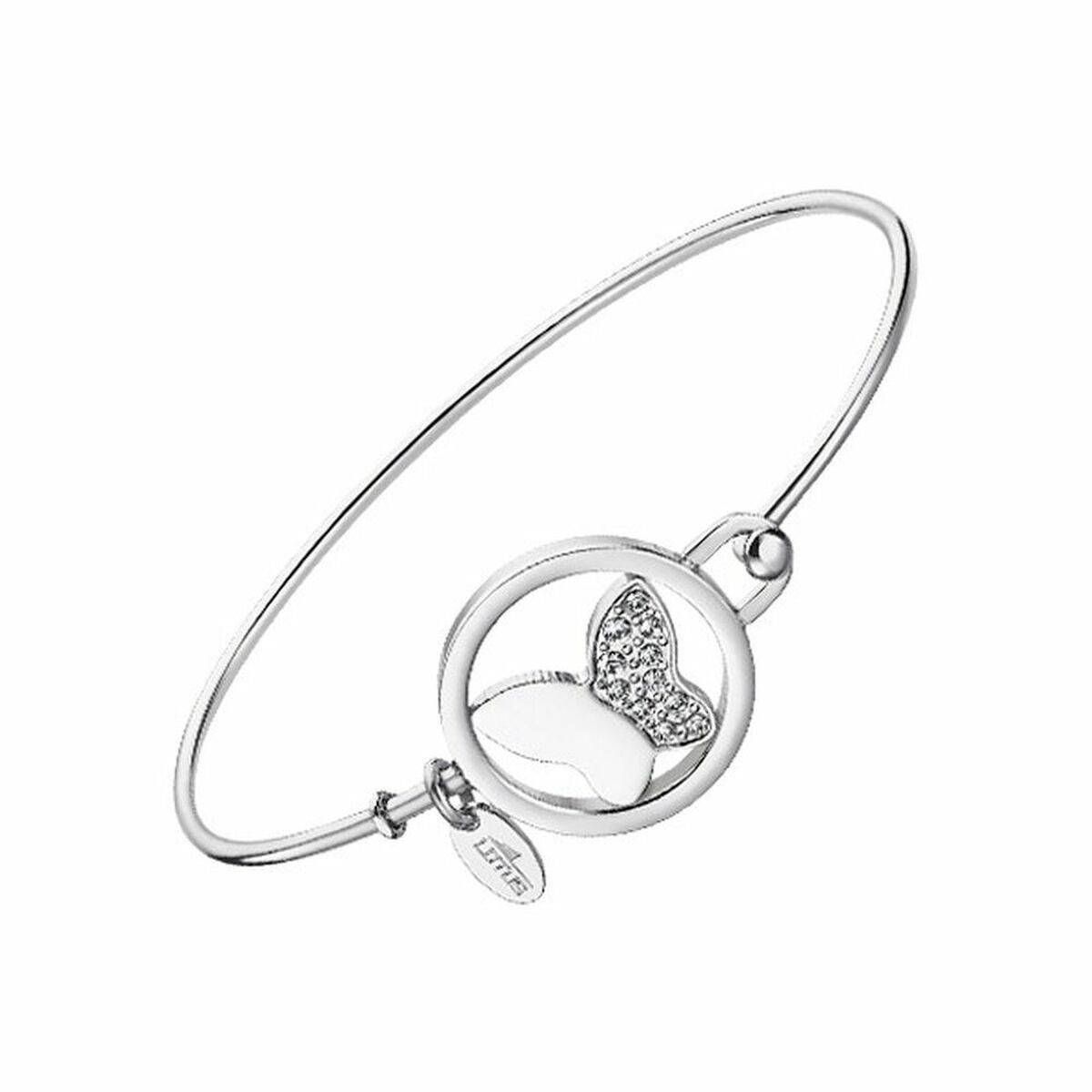 Lotus LS2014-2/2 armbånd til kvinder - elegant bangle med sommerfugl