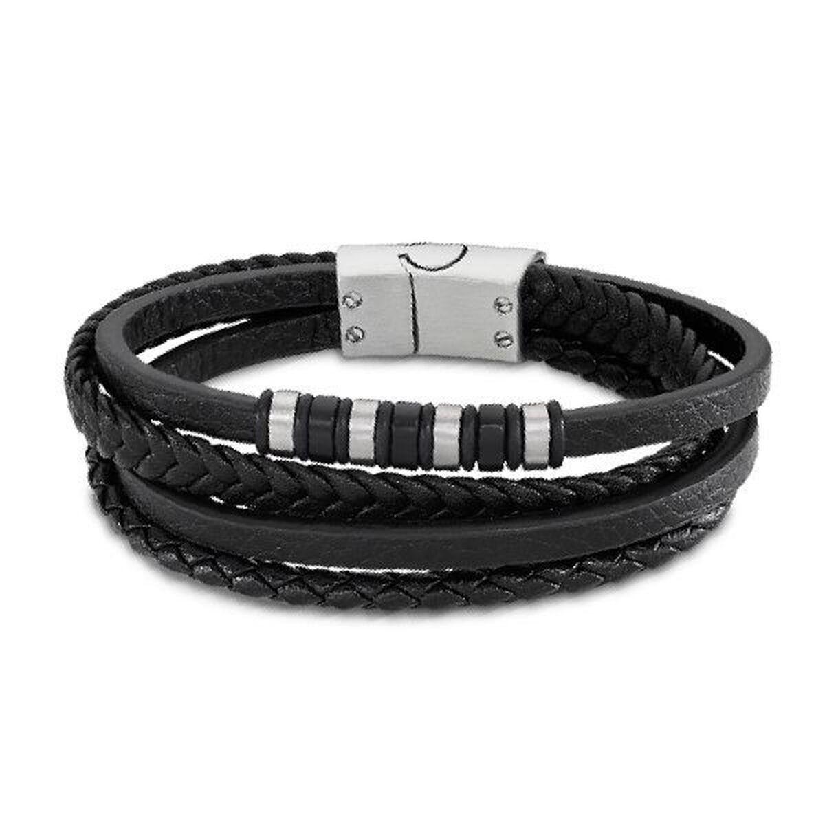 Lotus LS2101-2/1 armbånd til mænd - sølv