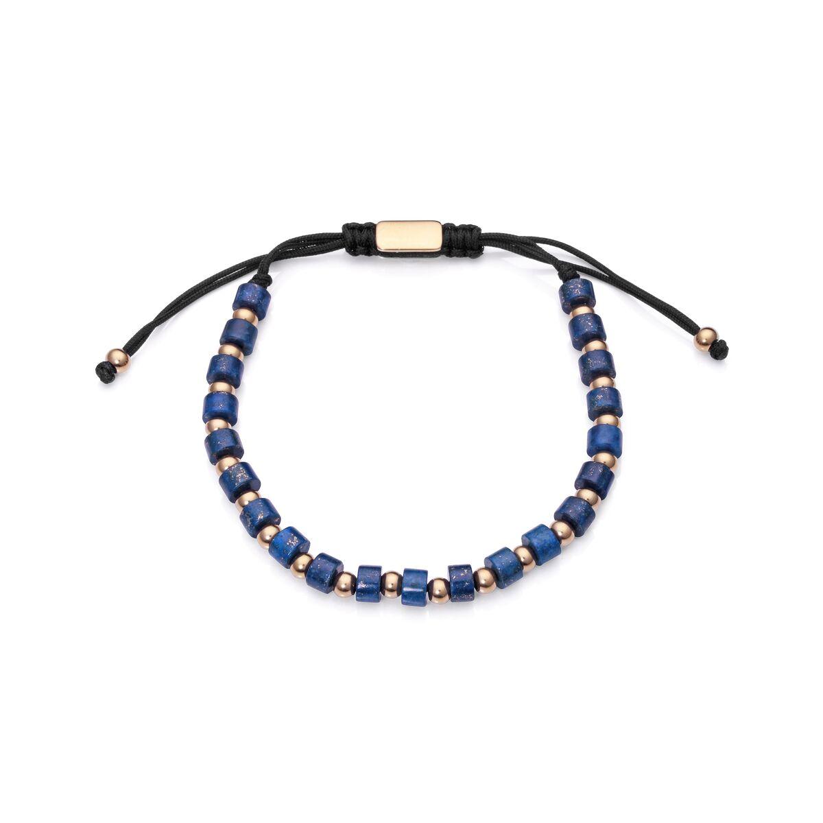 Armbånd til kvinder 14052P01019 - justerbart med blå perler