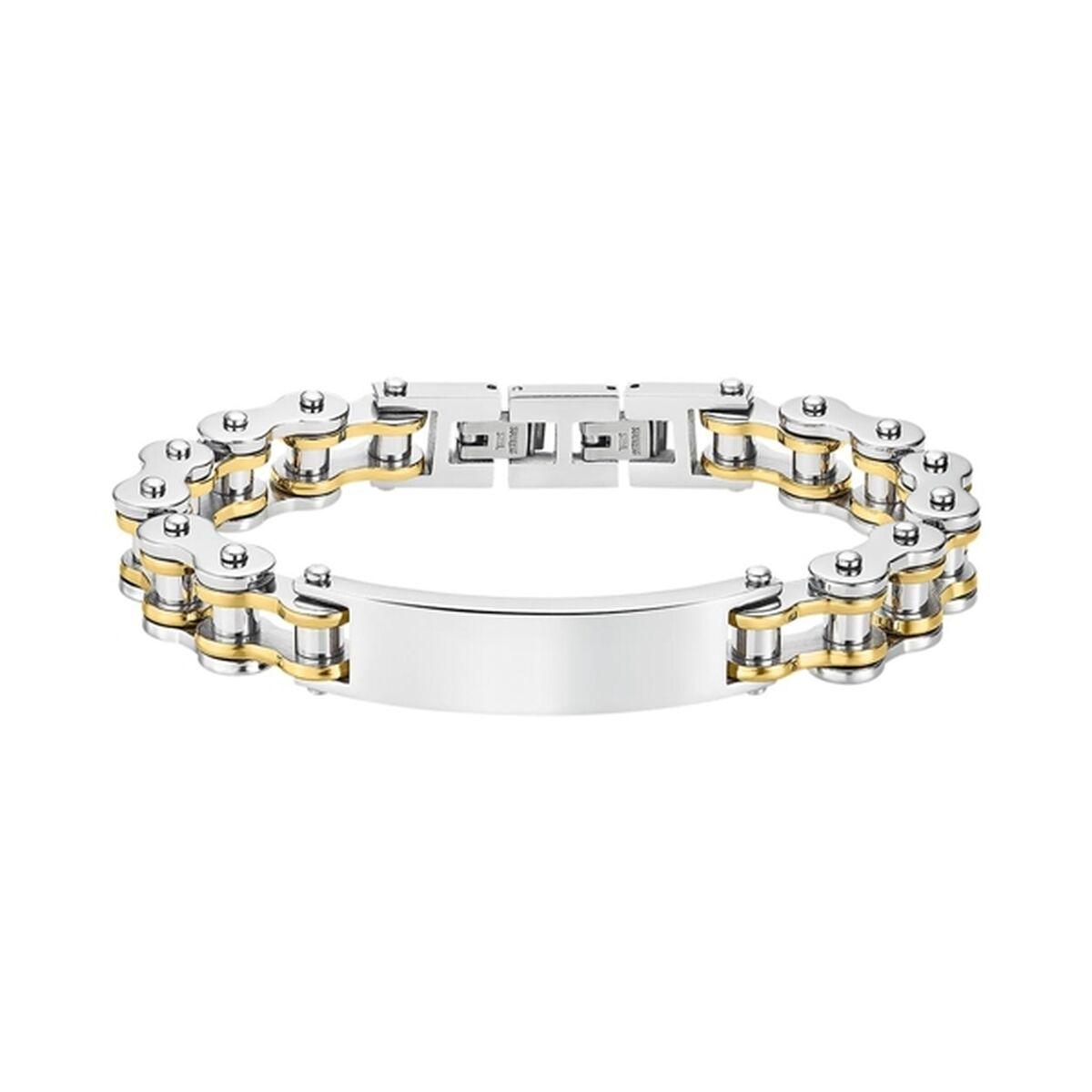 Lotus LS2265-2/2 armbånd til mænd - stål-look i sølv/guld