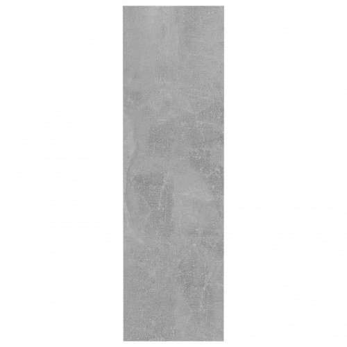 Væghængte skoskabe 2 stk. 80 x 18 x 60 cm - betongrå