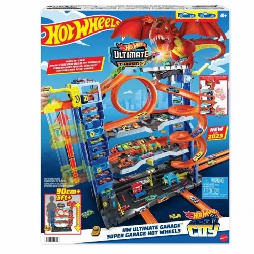 Bilbane Hot Wheels Ultimate Garage - multfarvet legetøjssæt
