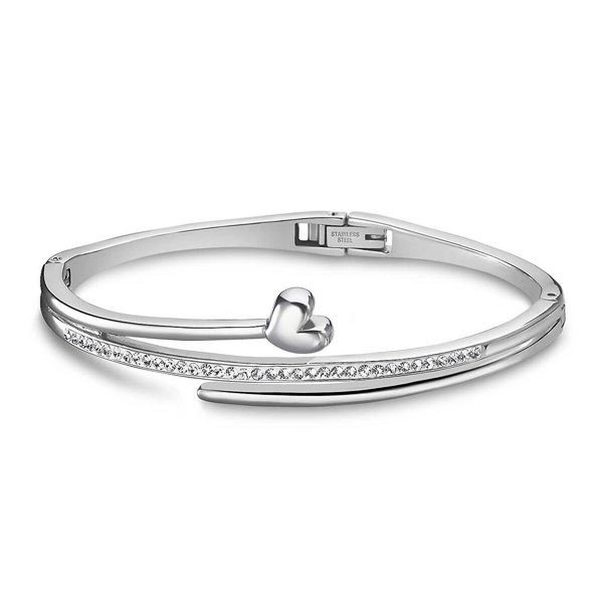 Lotus LS1843-2/6 armbånd til kvinder - moderne hjerte-design