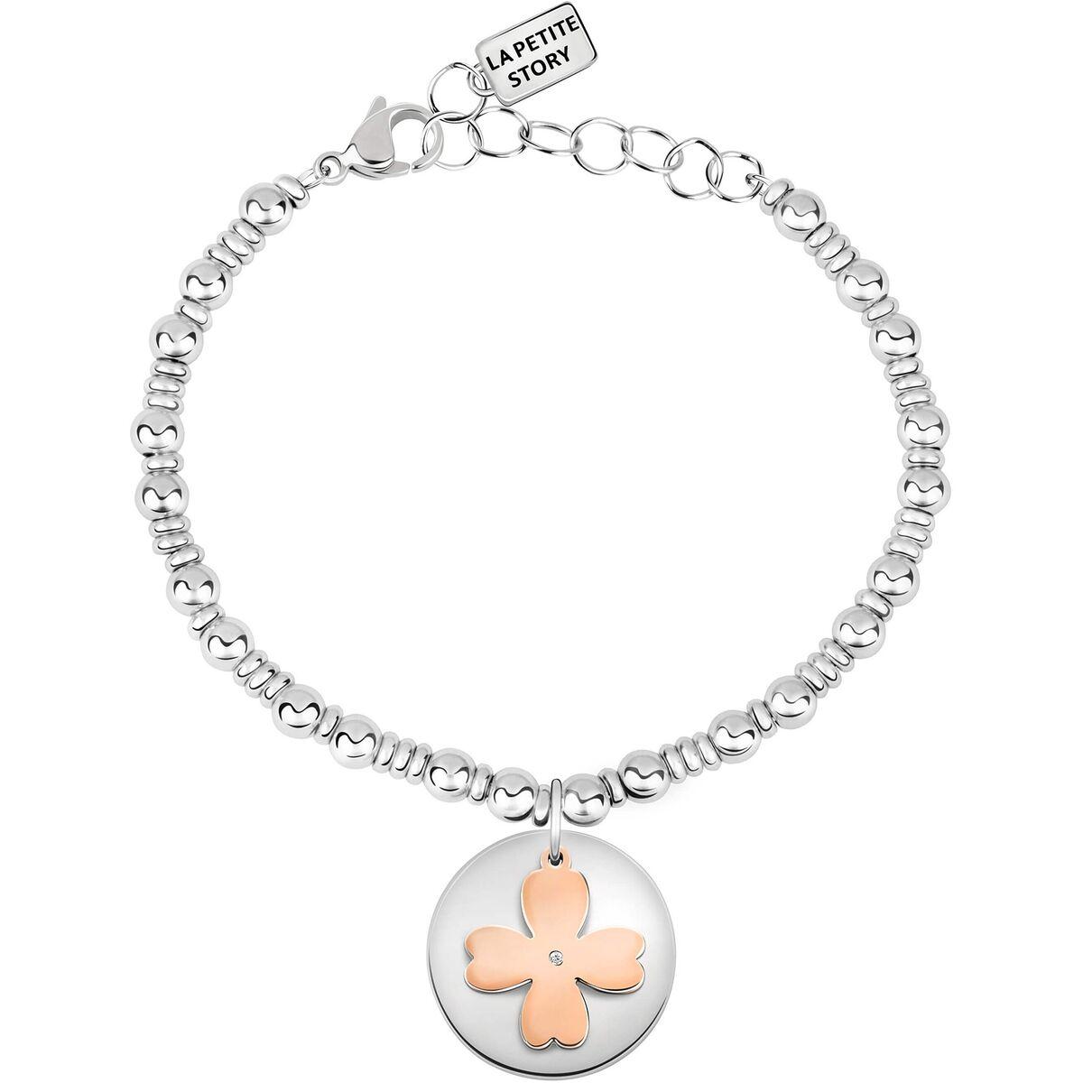 La Petite Story armbånd til kvinder - rustfrit stål, sølvfarvet