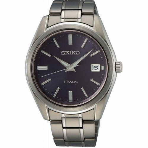 Seiko SUR373P1 herreur - titanium, safirglas, 40 mm - grå/sølv