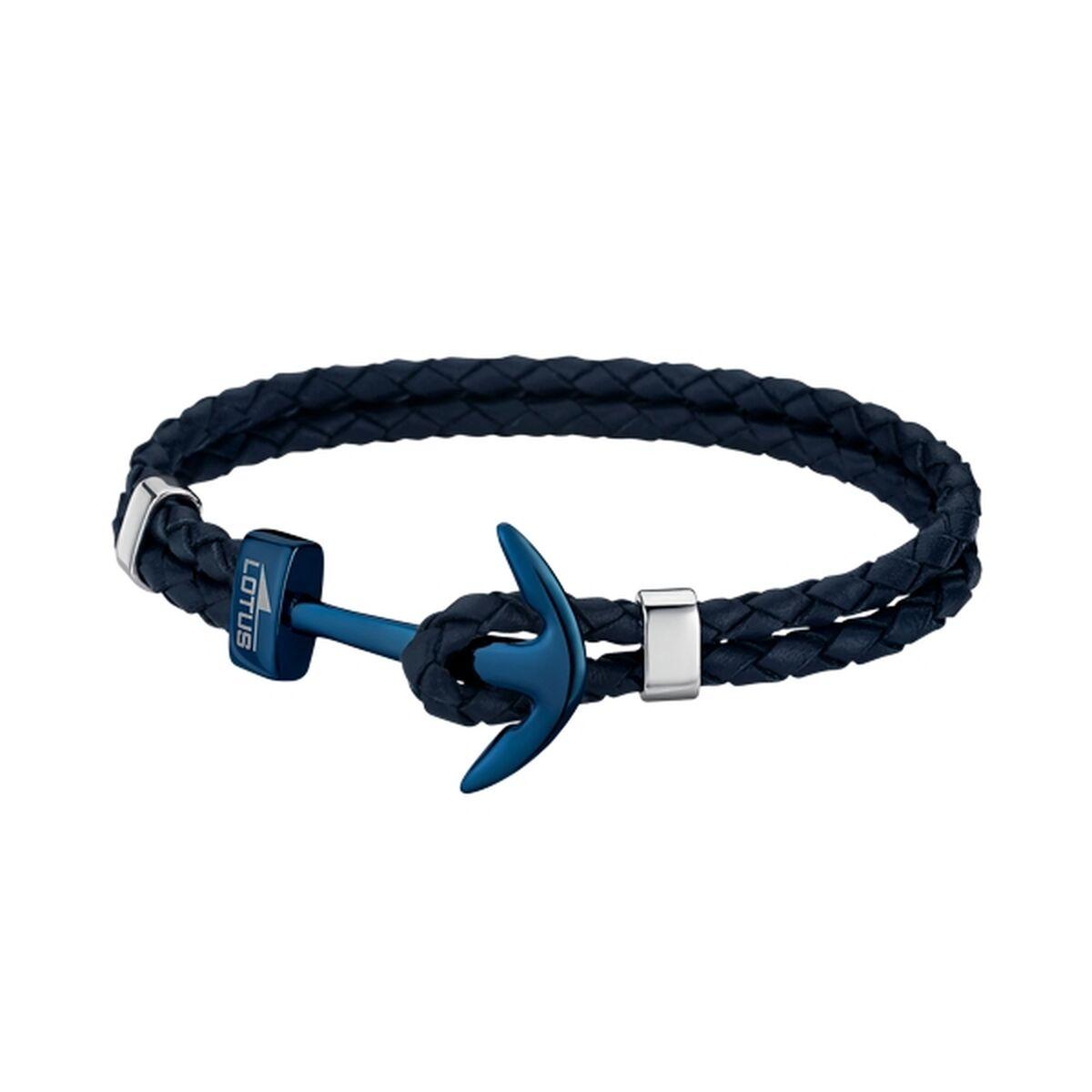 Lotus LS1832-2/A armbånd til mænd - sølvfarvet