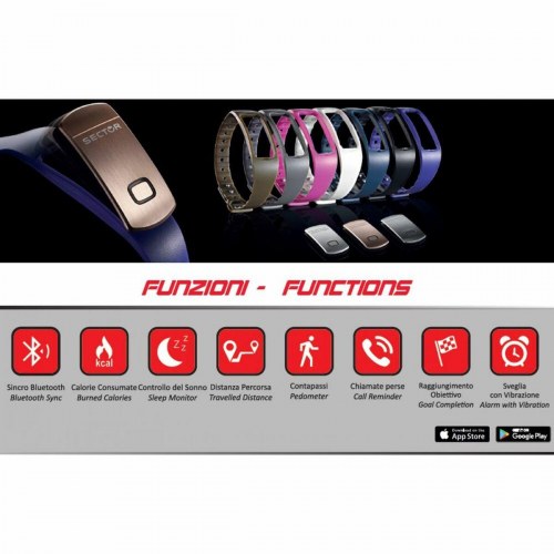 Sector Dameur D0120354 - armbåndsur til kvinder, ca. 43 mm