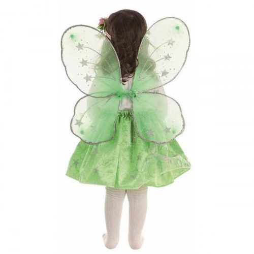 Børnekostume - Grøn Sommerfugl, 2 dele (3-6 år)