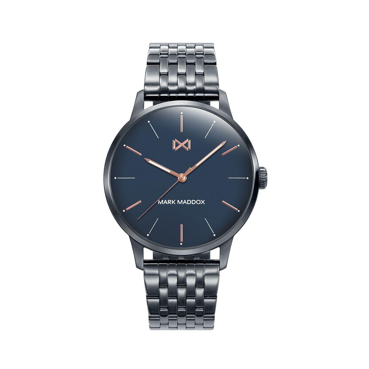 Mark Maddox herreur HM2002-37, blå skive, Ø 41 mm