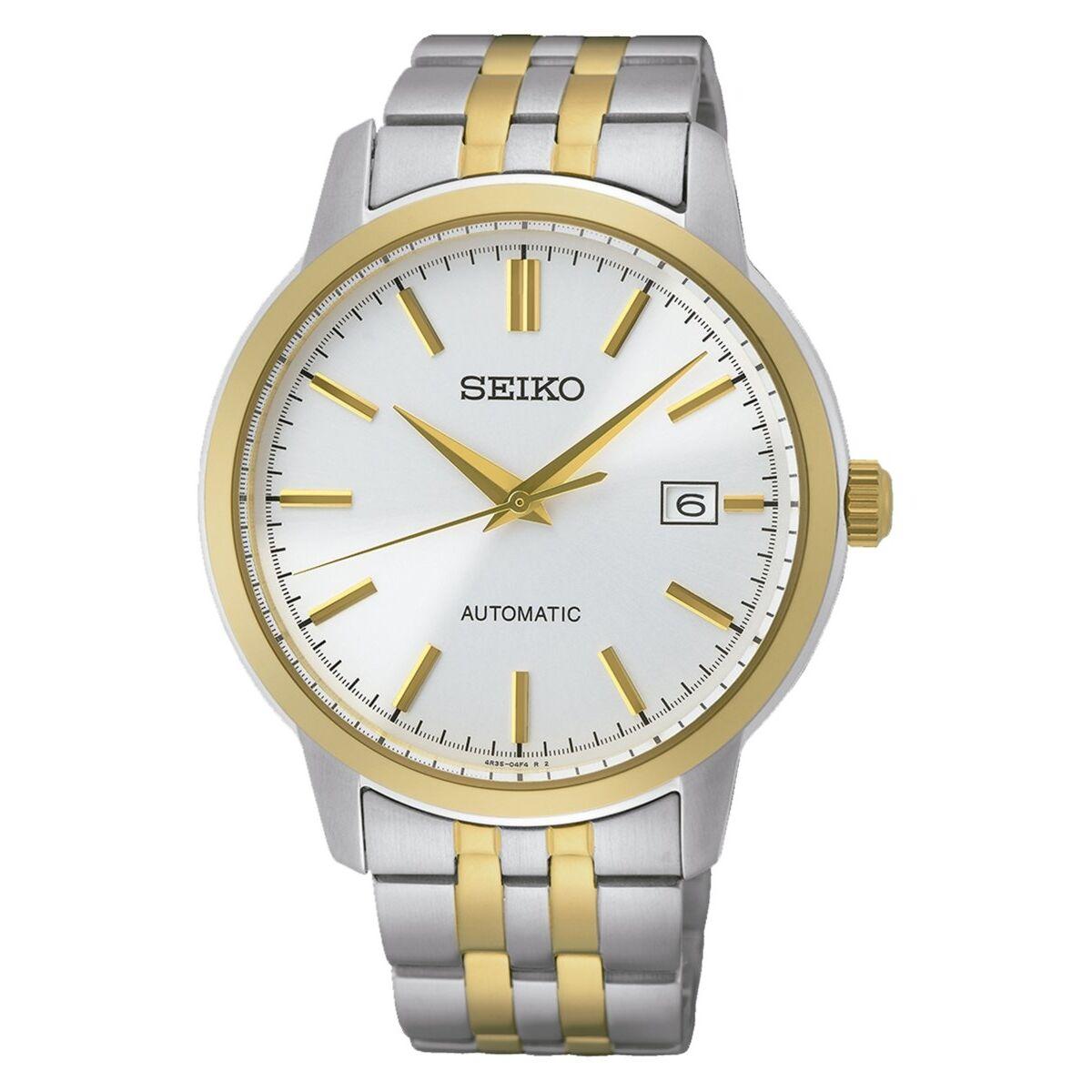 Herreur Seiko SRPH92K1 - armbåndsur til mænd i rustfrit stål