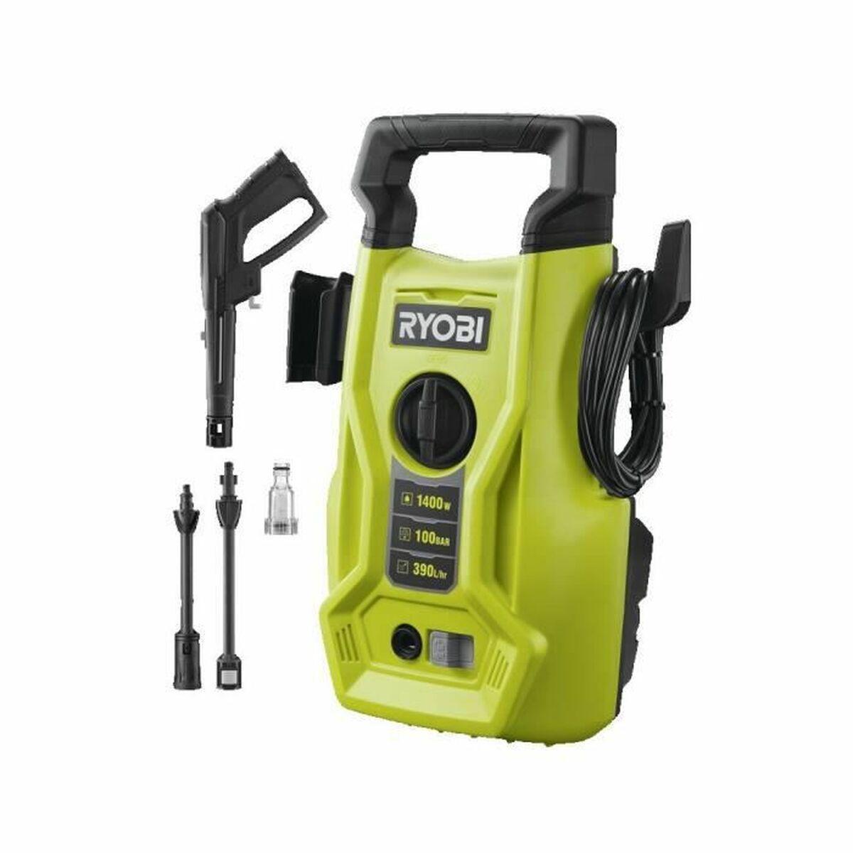 Højtryksrenser Ryobi 1400 W 100 bar - RY100PWA med Vario-lanse 360 l/t