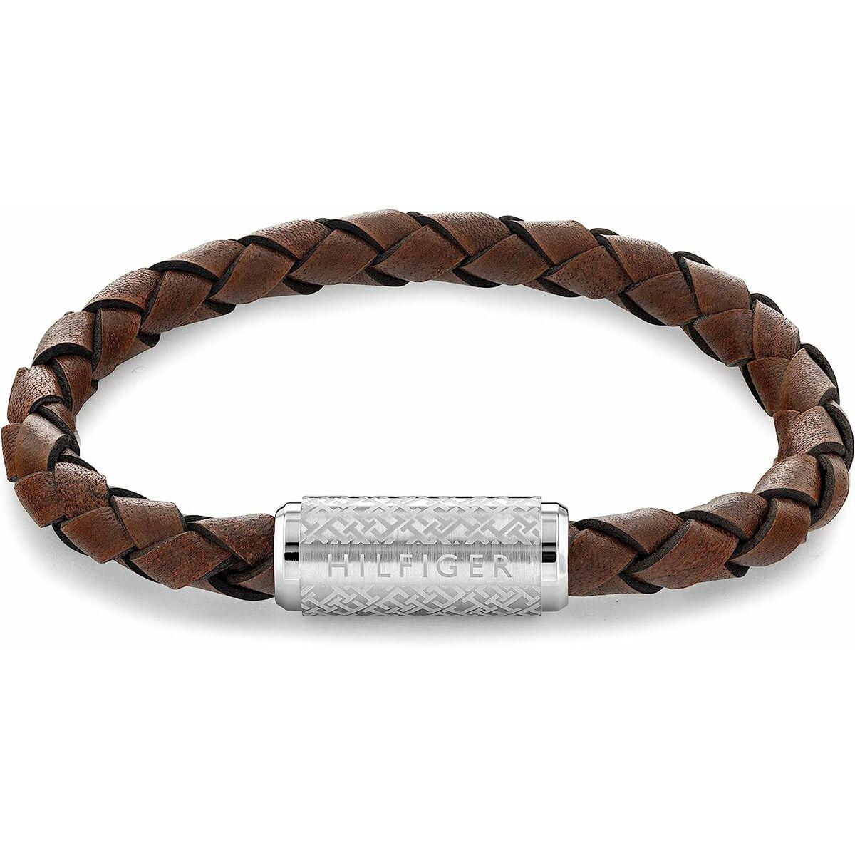 Tommy Hilfiger armbånd til mænd - læder, onesize