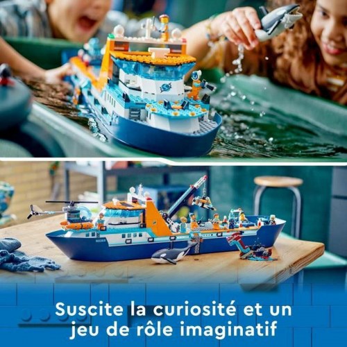 LEGO City Arctic Exploration Ship - byggelegetøj, 815 dele