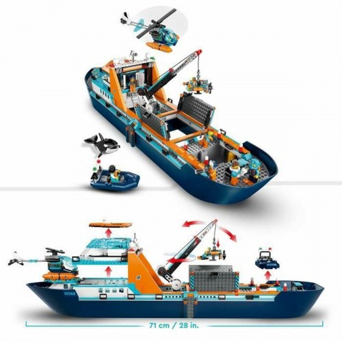 LEGO City Arctic Exploration Ship - byggelegetøj, 815 dele
