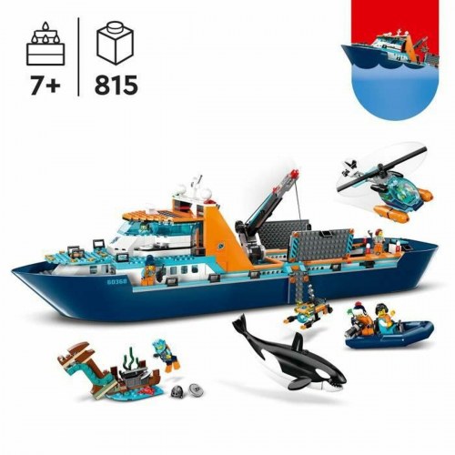 LEGO City Arctic Exploration Ship - byggelegetøj, 815 dele