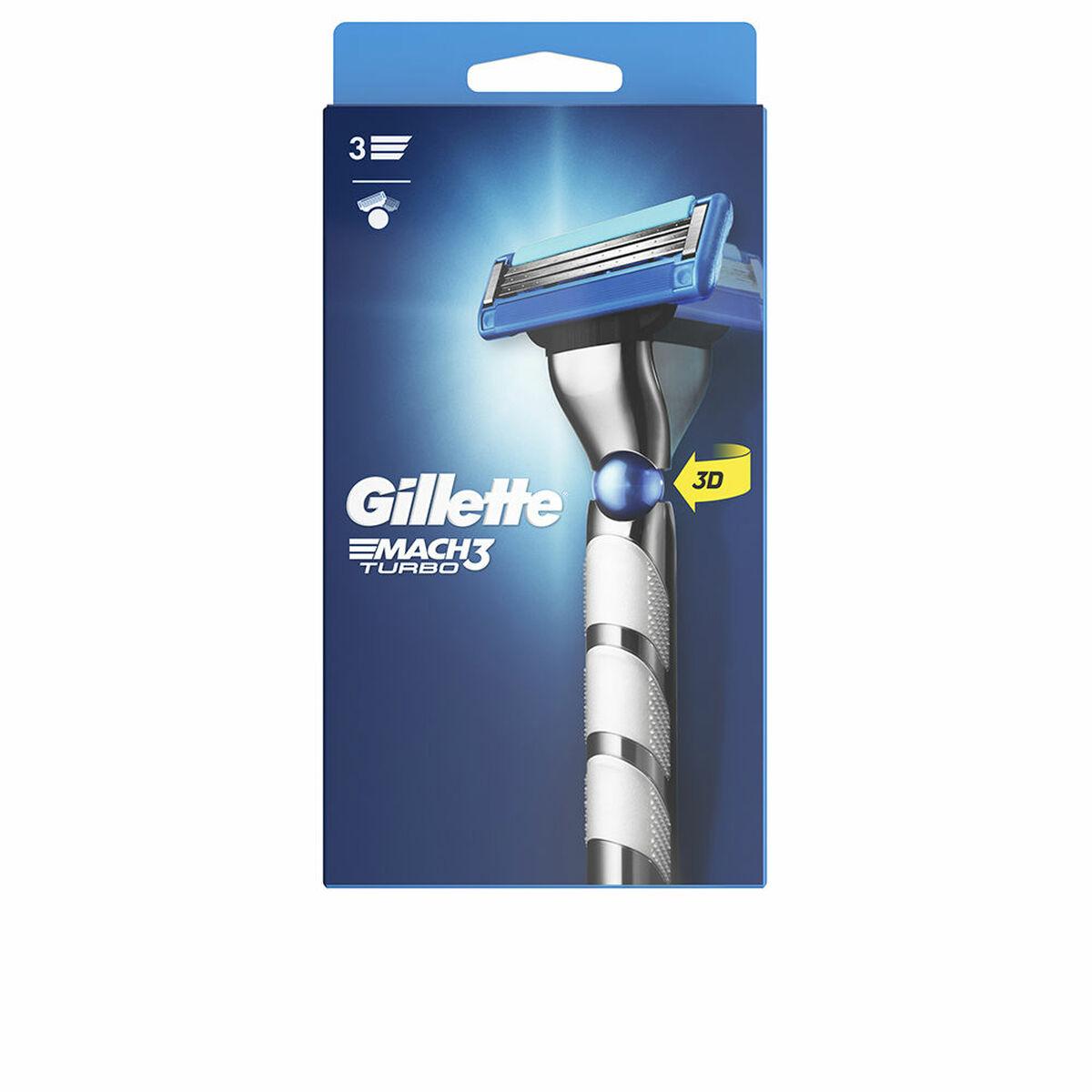 Barberskraber Gillette Mach3 Turbo (manuel)
