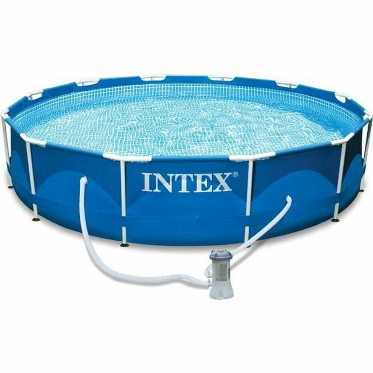 Intex Metal Frame rund pool 3,66 × 0,76 m - aftagelig havepool
