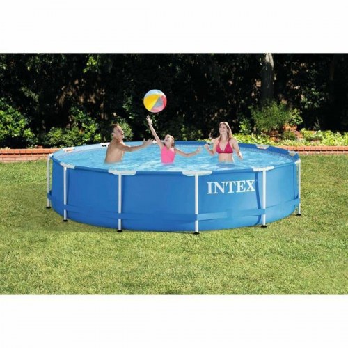 Intex Metal Frame rund pool 3,66 × 0,76 m - aftagelig havepool