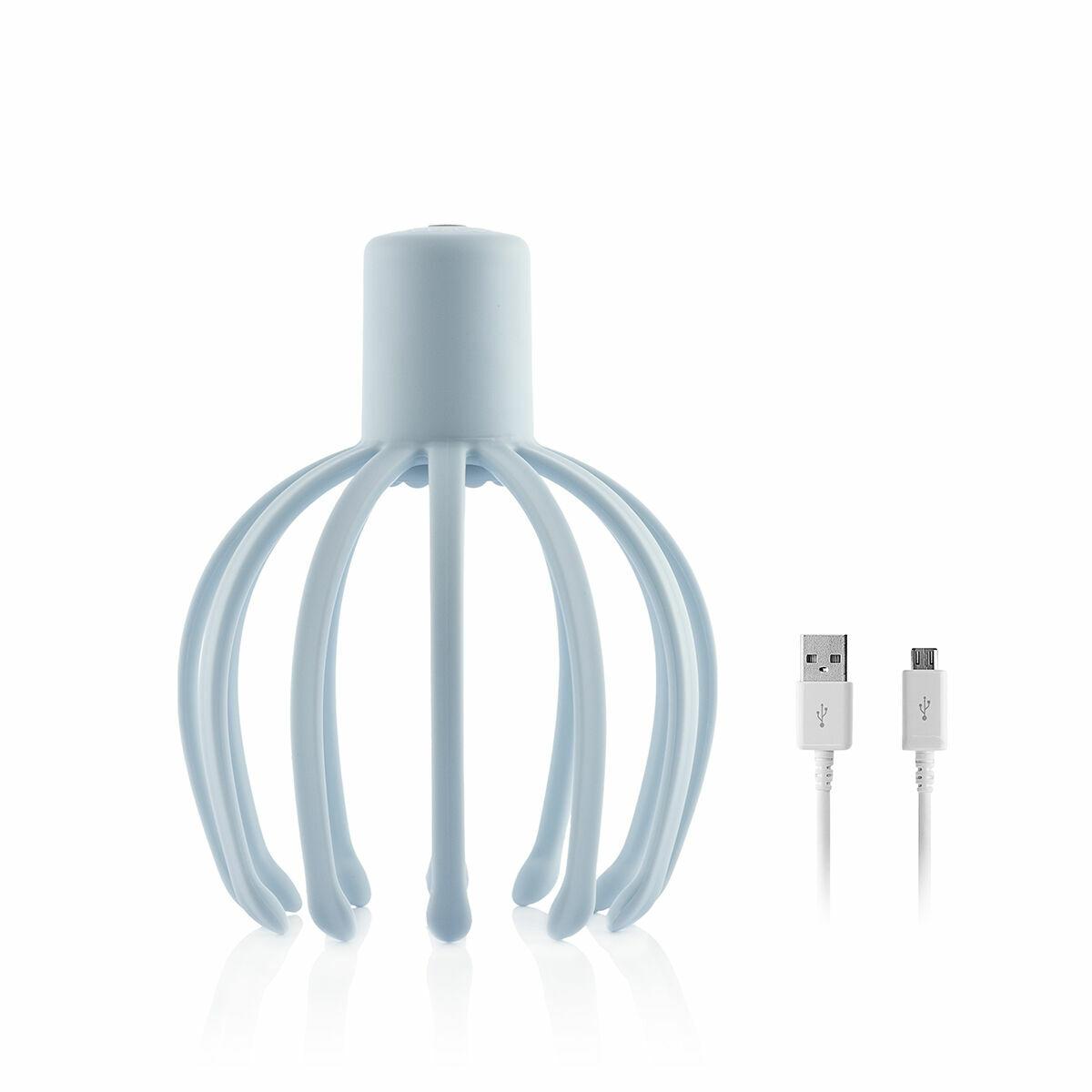 Hovedmassager genopladelig - Helax, blå (OUTLET B)