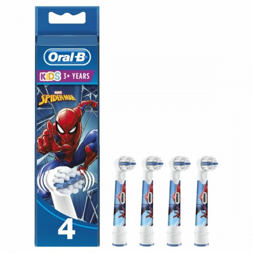 Tandbørstehoveder Oral-B Kids Spiderman - 4 stk.