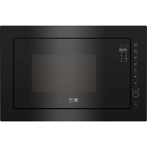 Mikrobølgeovn med grill BEKO 25 L - indbygning, sort, 900 W