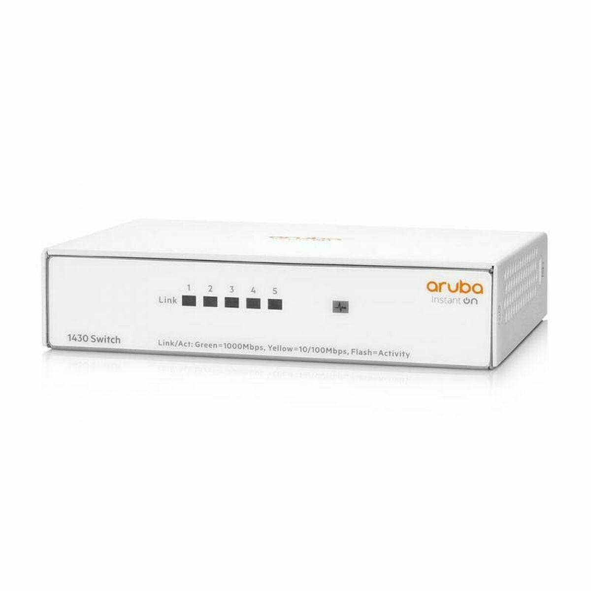 Netværksswitch HPE Aruba Instant On 1430 5G - Hvid (5 porte)