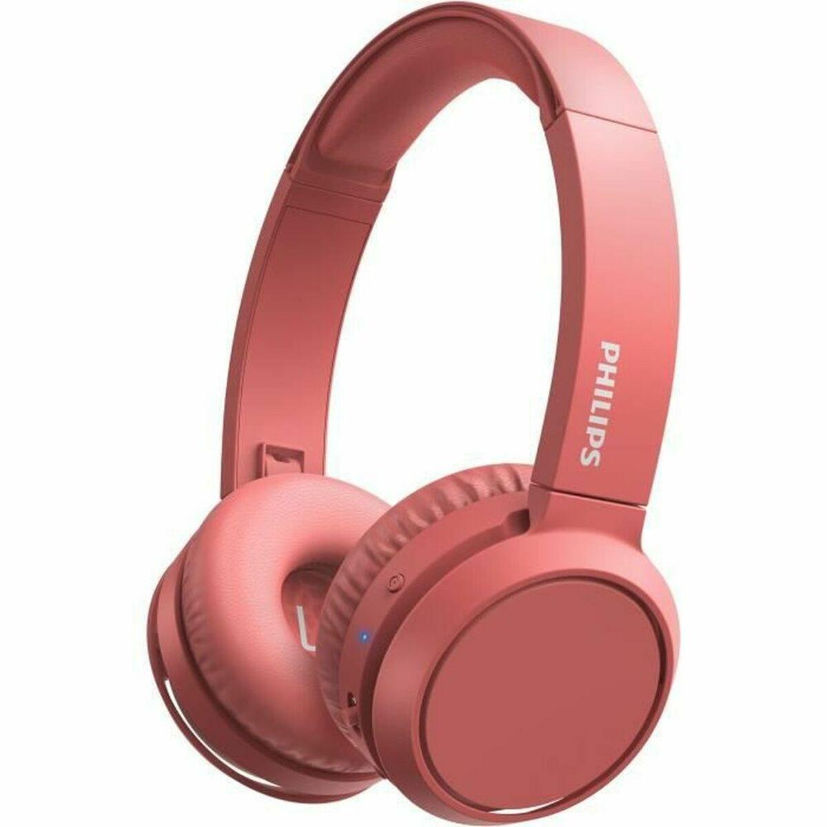 Trådløse høretelefoner Philips on-ear - rød