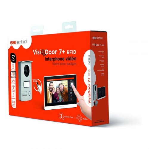 Videodørtelefon SCS SENTINEL - intelligent dørtelefonanlæg, hvid