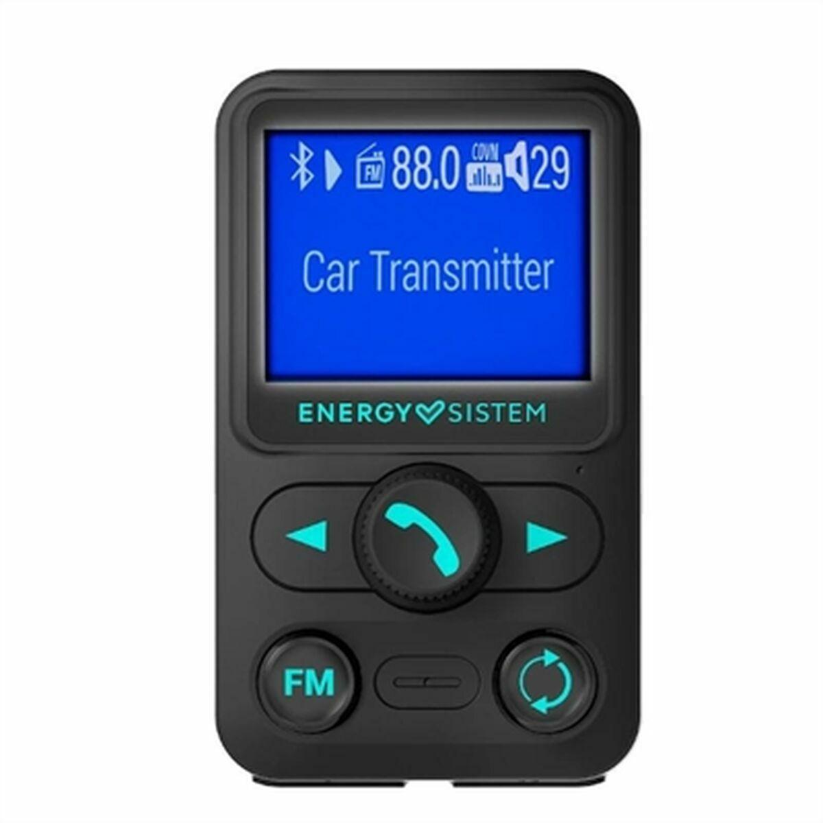 Energy Sistem Car FM Xtra - MP4/MP3-afspiller til bil, sort