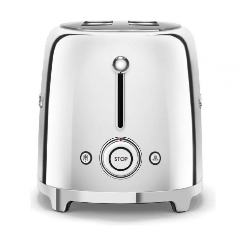 Smeg TSF01SSEU brødrister - 950 W, krom, 2 sprækker