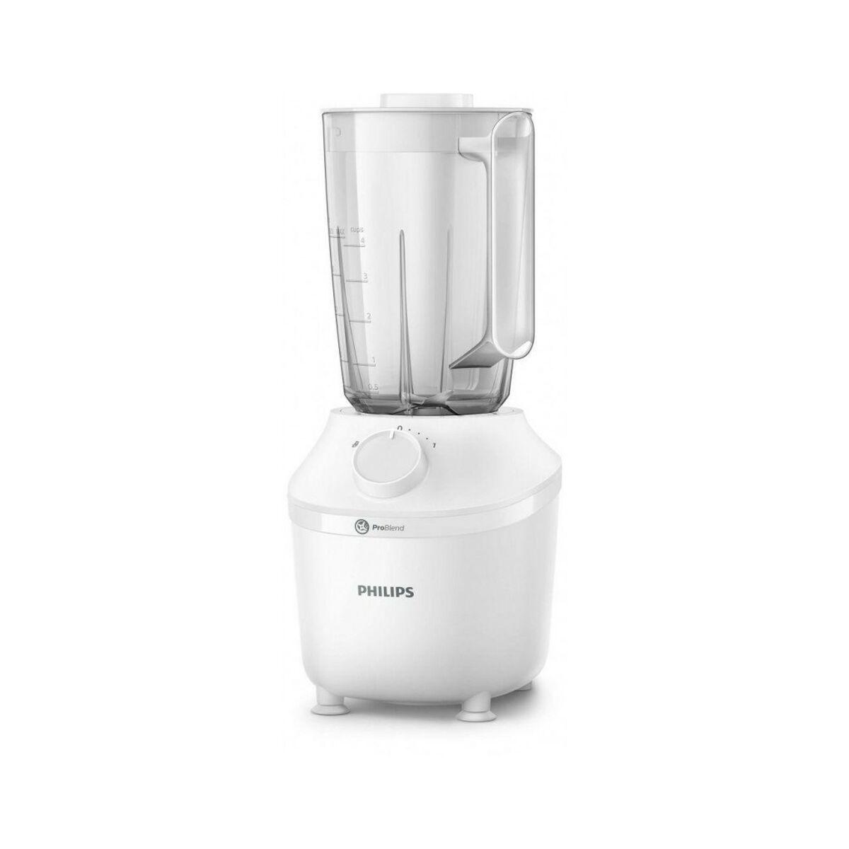 Blender med kande Philips HR2041/00 - hvid, 450 W, 1,9 l